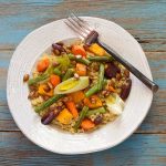 Cous Cous with Roasted Vegetables from Stephanie Weaver MPH | Gluten-free, migraine-friendly, vegan Cous Cous with Roasted Vegetables from Stephanie Weaver MPH | Gluten-free, migraine-friendly, vegan