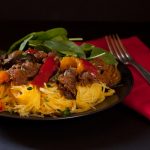 Ratatouille with ground beef and spaghetti squash | Paleo, low-sodium, gluten-free, migraine-friendly Ratatouille with ground beef and spaghetti squash | Paleo, low-sodium, gluten-free, migraine-friendly