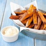 Pumpkin Spice Sweet Potato Fries | Spicy! | Recipe Renovator | gluten-free, paleo, Whole30, vegan Pumpkin Spice Sweet Potato Fries | Spicy! | Recipe Renovator | gluten-free, paleo, Whole30, vegan