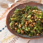 Pan-Roasted Kale with Crispy Italian Breadcrumbs | Recipe Renovator | Gluten-free, vegan, vegetarian, dairy-free Pan-Roasted Kale with Crispy Italian Breadcrumbs | Recipe Renovator | Gluten-free, vegan, vegetarian, dairy-free