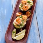 Shrimp Salad in Avocado Boats | Recipe Renovator | Gluten-free, paleo, grain-free, nut-free Shrimp Salad in Avocado Boats | Recipe Renovator | Gluten-free, paleo, grain-free, nut-free