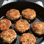 Dukka-Spiced Salmon Patties from Low-So Good by Jessica Goldman Foung Dukka-spiced salmon patties from Low-So Good by Jessica Goldman Foung