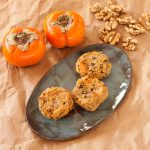 Persimmon-walnut muffins from Recipe Renovator | Grain-free, paleo, vegan Persimmon-walnut muffins from Recipe Renovator | Grain-free, paleo, vegan