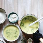 punched up potato and leek soup from The Perfect Blend by Tess Masters punched up potato and leek soup from The Perfect Blend by Tess Masters