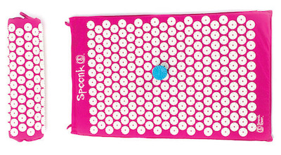 Spoonk Mat combo set provides natural acupressure relaxation