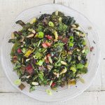 Spicy kale and Swiss chard sauté from The Migraine Relief Plan by Stephanie Weaver (Surrey Books) Spicy kale and Swiss chard sauté from The Migraine Relief Plan by Stephanie Weaver (Surrey Books)